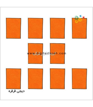مستطیل 7x10cm - الگویابی