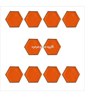  شش ضلعی 7x10cm - الگویابی