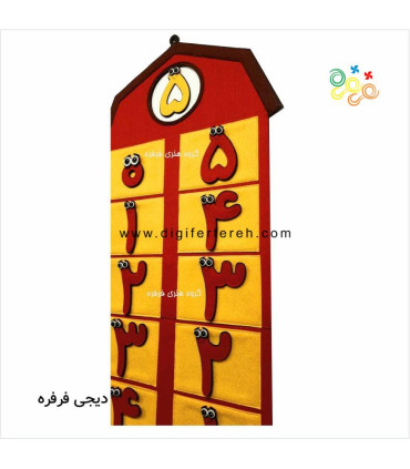 جمع نظام دار تا عدد پنج