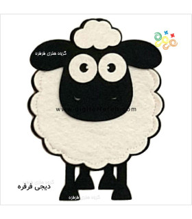 پک عروسک گوسفند و شتر مرغ مگنتی