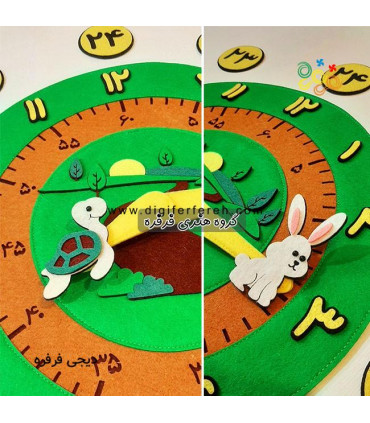 ساعت آموزشی مگنتی