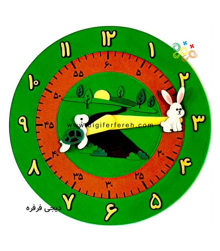 ساعت آموزشی مگنتی