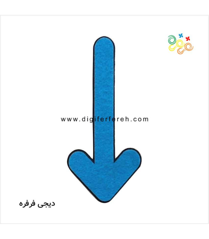 فلش آبی مگنتی جهت کسر و احتمال